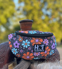 Load image into Gallery viewer, Spooky Blooms Saddle Pouch