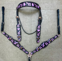 Load image into Gallery viewer, Purple Hippie Tack Set