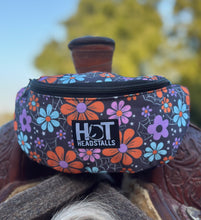 Load image into Gallery viewer, Spooky Blooms Saddle Pouch