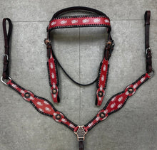 Load image into Gallery viewer, Dr. Pepper Leather Tack