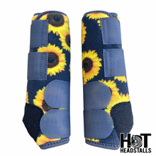 Load image into Gallery viewer, Black Sunflower Sport Boots