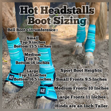 Load image into Gallery viewer, Teal Serape Bell Boots