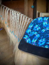 Load image into Gallery viewer, Dragonflies Square Saddle Pad