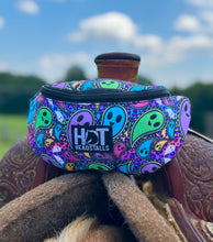 Load image into Gallery viewer, Rainbow Ghosts Saddle Pouch