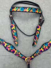 Load image into Gallery viewer, Rainbow Sunflowers Tack Set