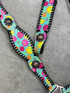 Neon Smiles Tack Set