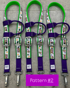 Mardi Gras Headstalls