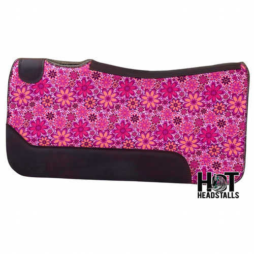 Flower Power Saddle Pad