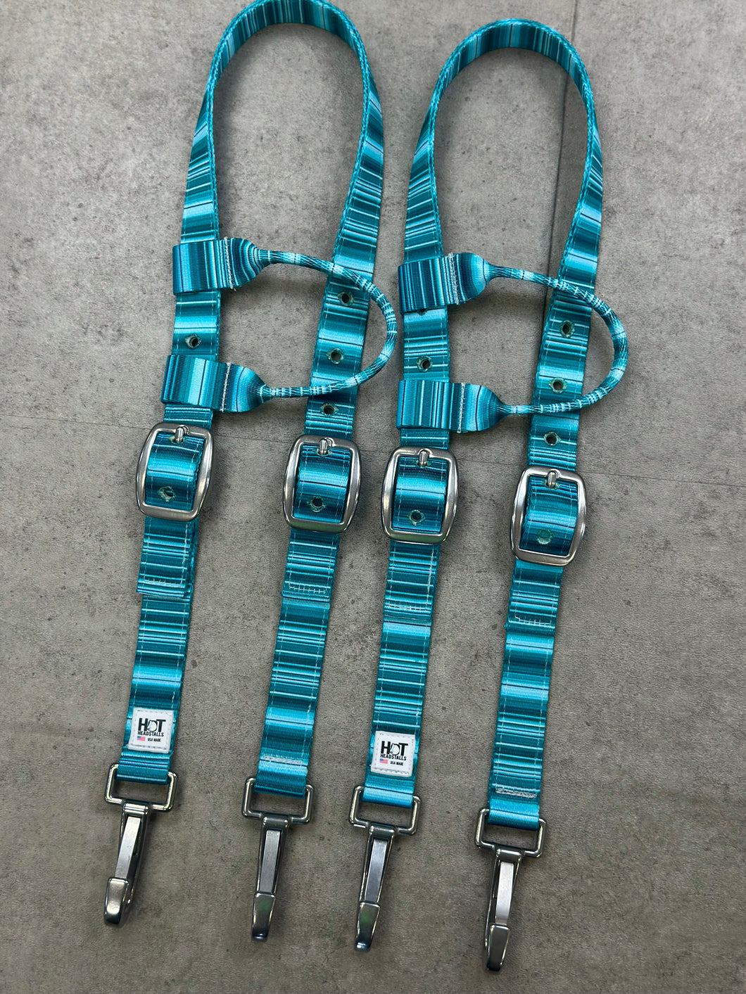 Teal Serape Tack