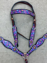 Load image into Gallery viewer, Rainbow Skulls Leather Set