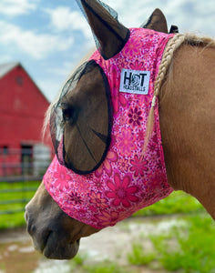 Flower Power Fly Mask