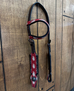 One Ear Leather Headstalls