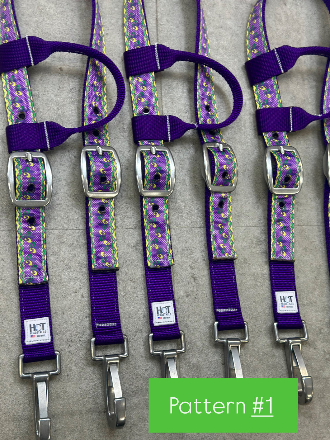 Mardi Gras Headstalls