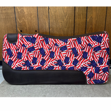 Load image into Gallery viewer, American Flag Saddle Pad