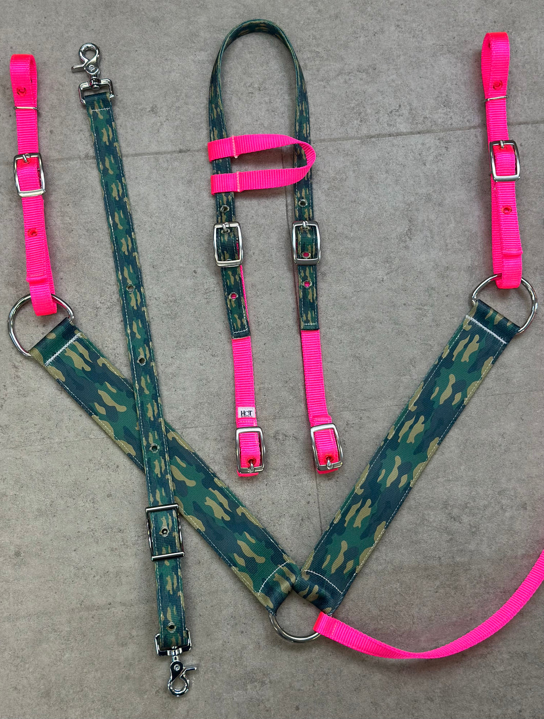 Woodland Camo Tack Sets