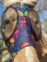 Load image into Gallery viewer, Neon Shrooms Fly Mask