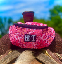 Load image into Gallery viewer, Flower Power Saddle Pouch