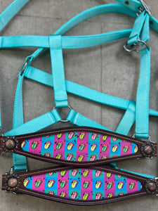 Rolling Checkered Leather Tack