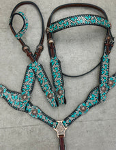 Load image into Gallery viewer, Checkered Butterflies Tack Set