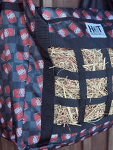 Load image into Gallery viewer, Checkered Dr. Pepper Hay Bag