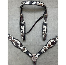 Load image into Gallery viewer, Cowhide Leather Tack Set