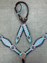 Load image into Gallery viewer, Watercolor Aztec Tack Set