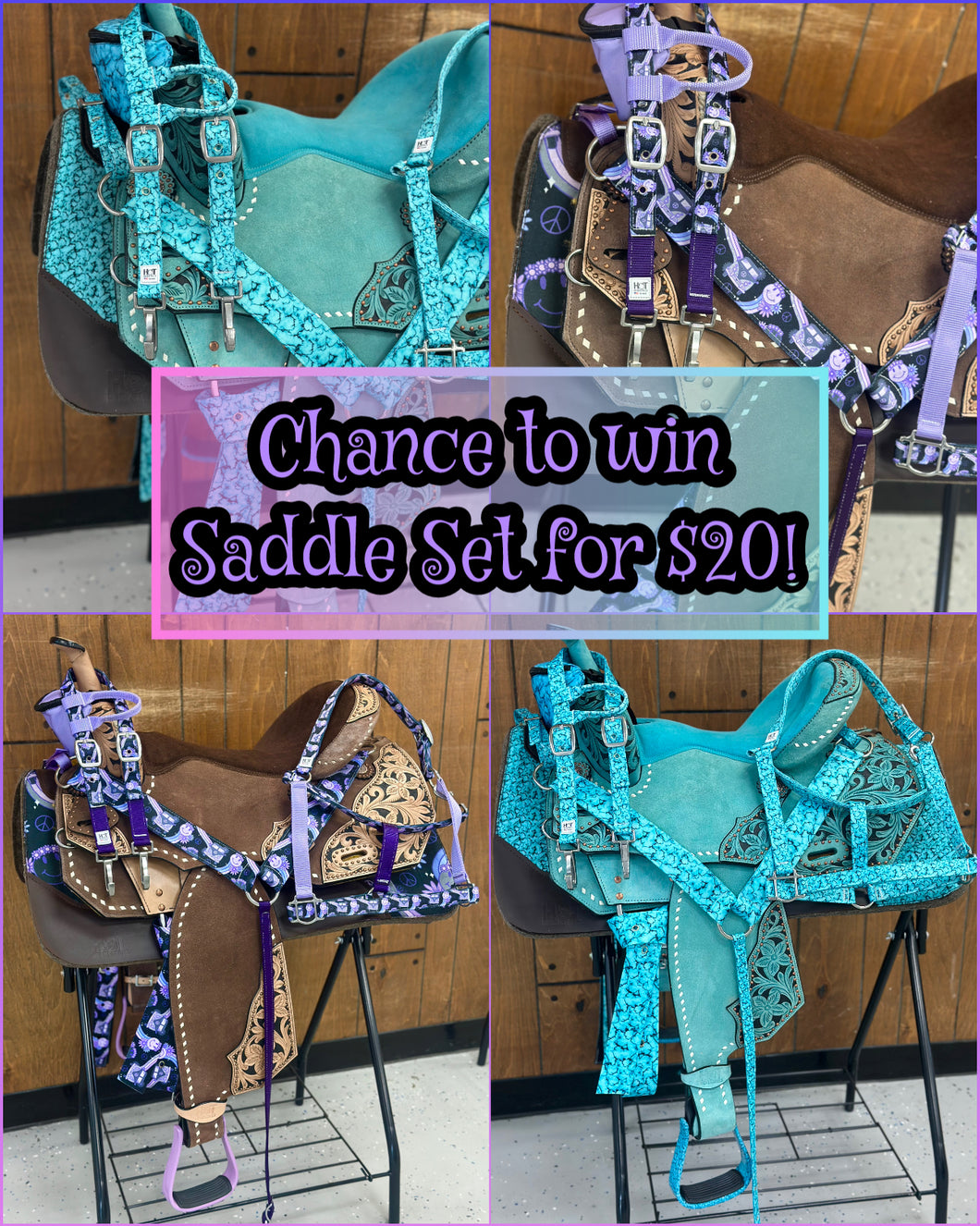 Chance to win a Saddle Set