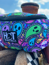 Load image into Gallery viewer, Rainbow Ghosts Saddle Pouch