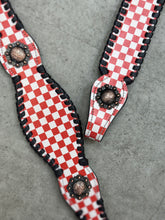 Load image into Gallery viewer, Red Checkered Tack Set