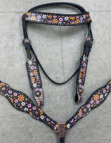 Spooky Blooms Tack Set