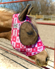 Load image into Gallery viewer, Cowgirl Checkered Fly Mask
