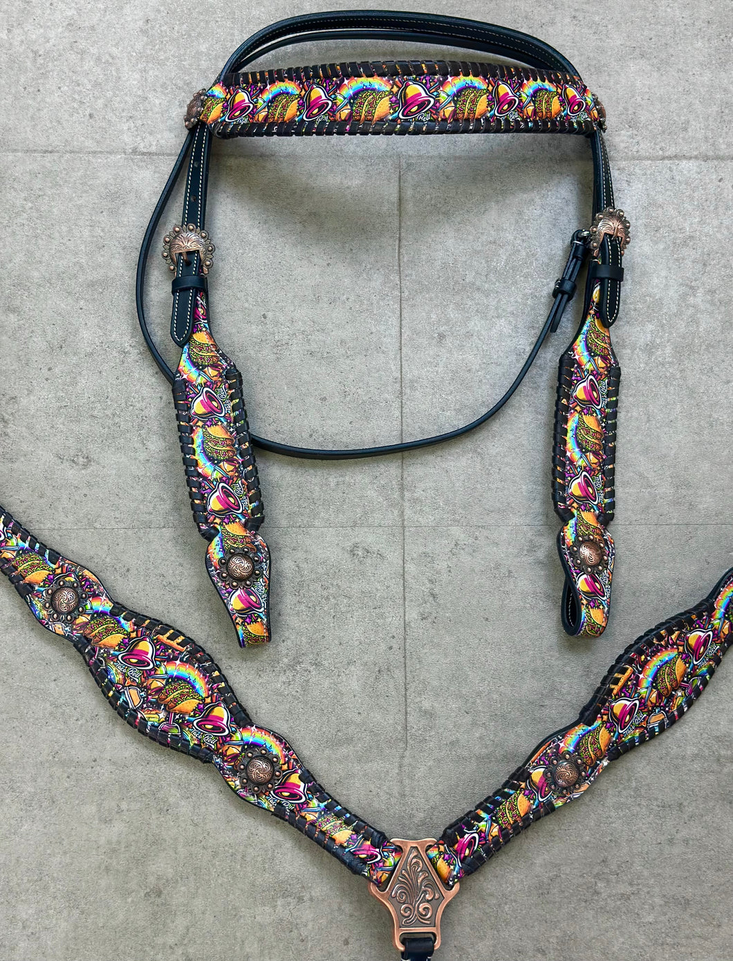 Taco Lover Leather Tack