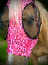 Load image into Gallery viewer, Flower Power Fly Mask