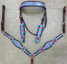 Load image into Gallery viewer, Rolling Checkered Leather Tack