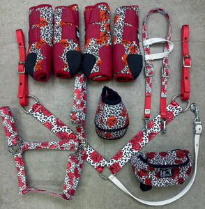 Cheetah Rose Tack Bundle