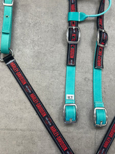 Harley and Teal Tack Set