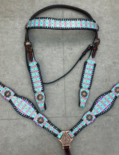 Load image into Gallery viewer, Watercolor Aztec Tack Set