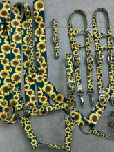 Load image into Gallery viewer, Black Sunflower Tack