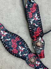 Load image into Gallery viewer, Roses and Moths Leather Set