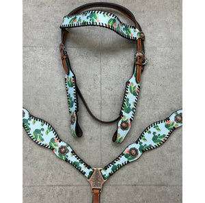 Cactus Leather Tack Set