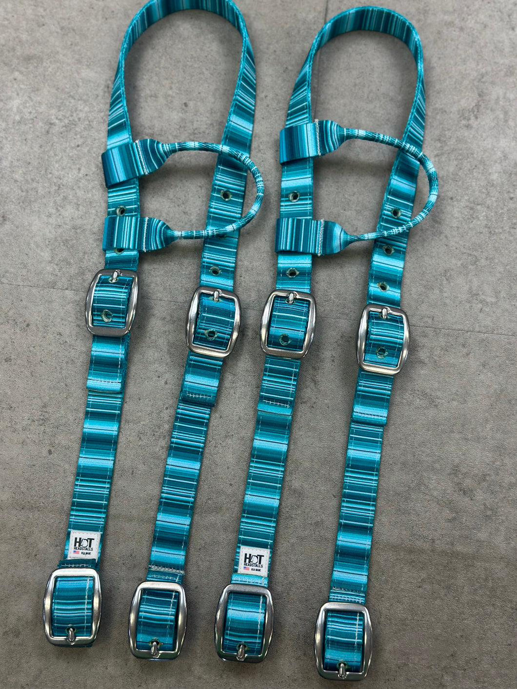 Teal Serape Tack