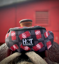 Load image into Gallery viewer, Checkered Dr. Pepper Saddle Pouch
