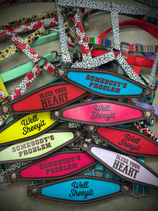 Sassy Saying Bronc Halters