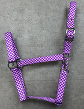 Load image into Gallery viewer, Purple Checkered Tack