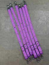 Load image into Gallery viewer, Purple Checkered Tack