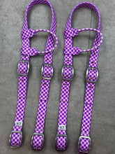 Load image into Gallery viewer, Purple Checkered Tack