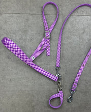 Load image into Gallery viewer, Purple Checkered Tack