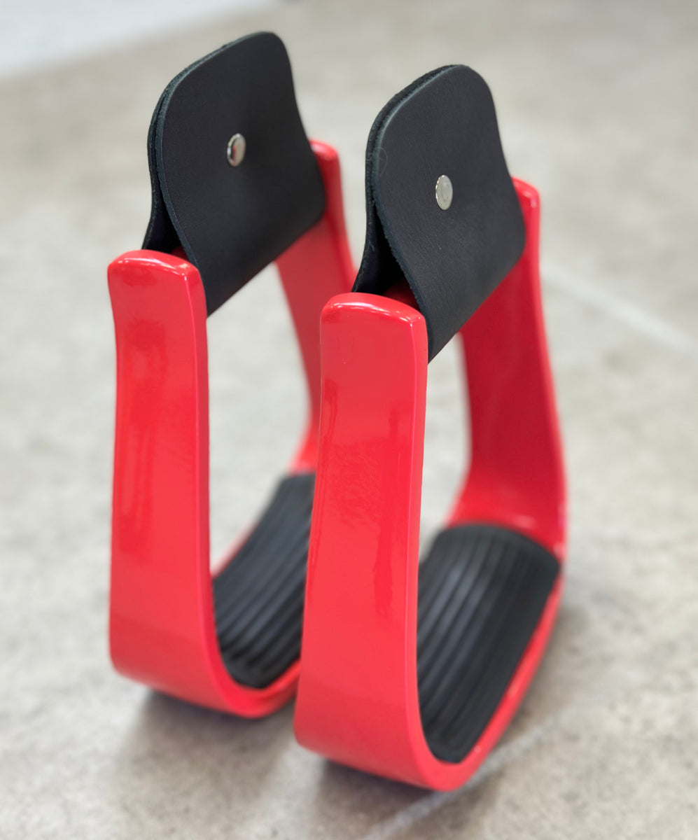 Solid Colored Stirrups Hot Headstalls