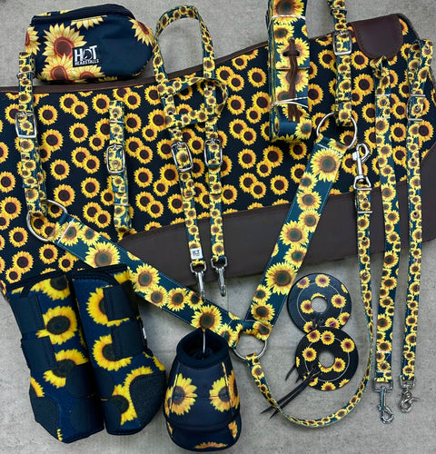 Black Sunflower Tack Bundle