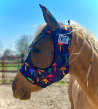 Load image into Gallery viewer, Neon Shrooms Fly Mask